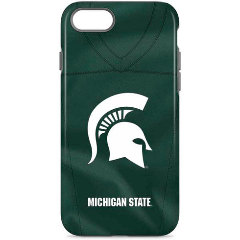 Michigan State University Green Jersey iPhone 8 Pro Case