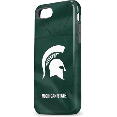 Michigan State University Green Jersey iPhone 8 Pro Case