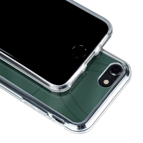 Michigan State University Green Jersey iPhone SE (2nd & 3rd Gen) Clear Case