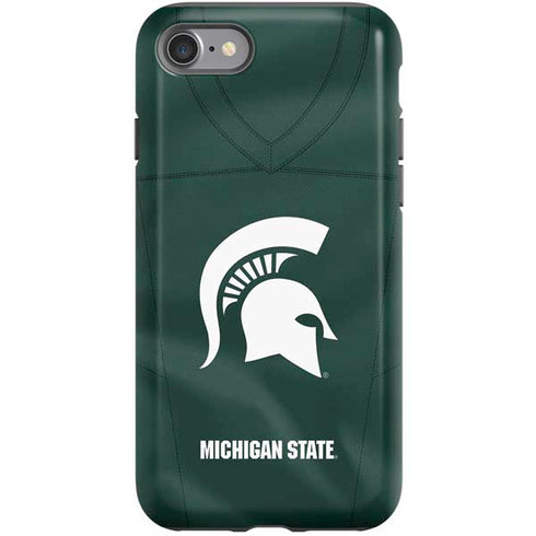 Michigan State University Green Jersey iPhone SE (2nd & 3rd Gen) Pro Case