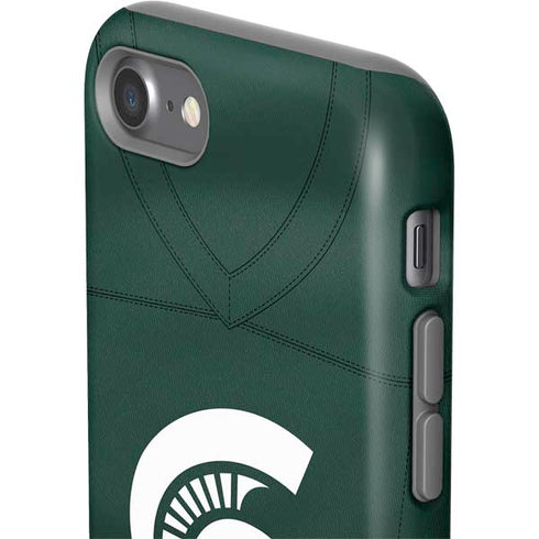 Michigan State University Green Jersey iPhone SE (2nd & 3rd Gen) Pro Case