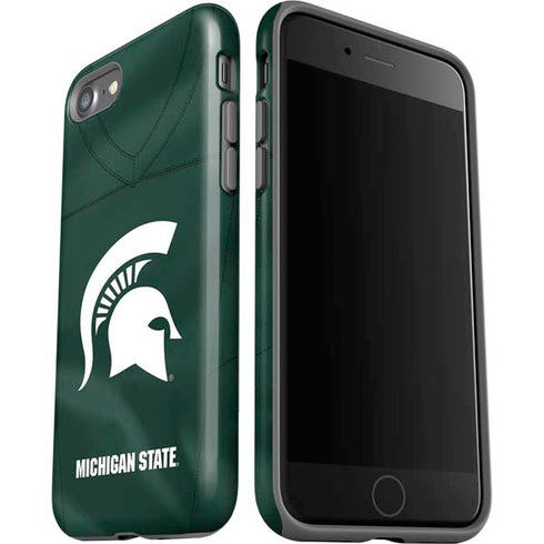 Michigan State University Green Jersey iPhone SE (2nd & 3rd Gen) Pro Case