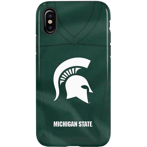 Michigan State University Green Jersey iPhone X Pro Case