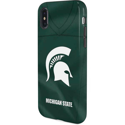 Michigan State University Green Jersey iPhone X Pro Case