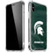 Michigan State University Green Jersey iPhone X/XS Clear Case