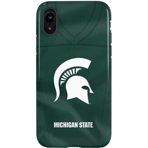 Michigan State University Green Jersey iPhone XR Pro Case