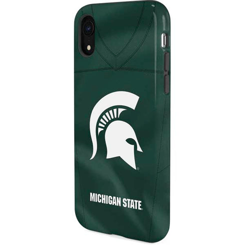 Michigan State University Green Jersey iPhone XR Pro Case
