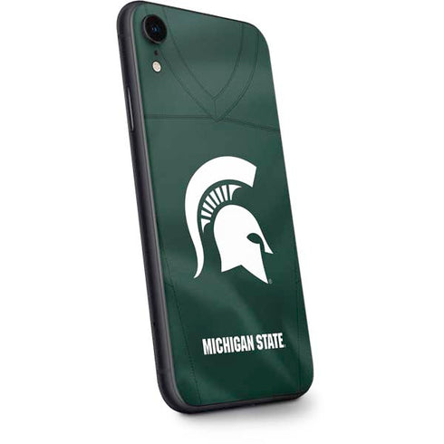 Michigan State University Green Jersey iPhone XR Skin