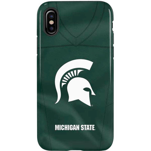 Michigan State University Green Jersey iPhone XS Pro Case