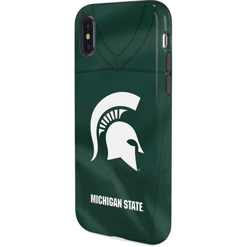 Michigan State University Green Jersey iPhone XS Pro Case