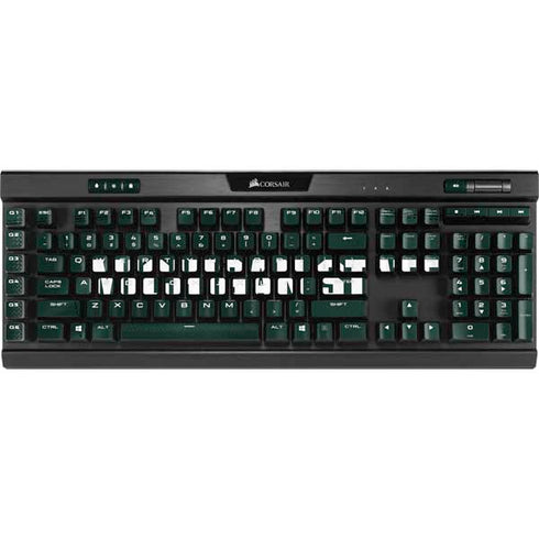 Michigan State University Green Jersey K95 RGB PLATINUM Mechanical Gaming Keyboard Skin
