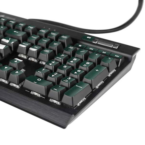 Michigan State University Green Jersey K95 RGB PLATINUM Mechanical Gaming Keyboard Skin