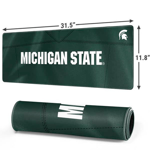 Michigan State University Green Jersey Gaming Mouse Pad