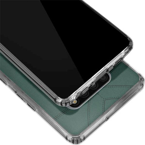 Michigan State University Green Jersey LG Stylo 6 Clear Case