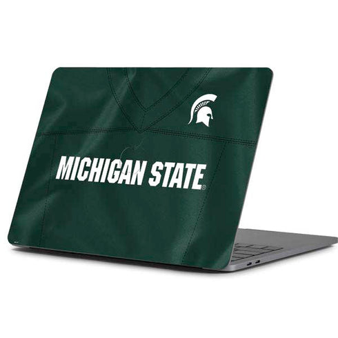 Michigan State University Green Jersey Apple MacBook Pro 13-inch Skin