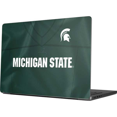 Michigan State University Green Jersey MacBook Pro 14in (2021-24) Skin