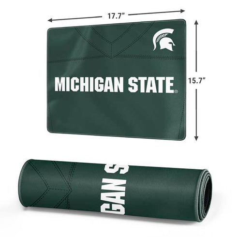 Michigan State University Green Jersey Gaming Mouse Pad