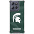 Michigan State University Green Jersey Moto G 5G (2025) Clear Case