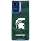 Michigan State University Green Jersey Moto G 5G (2024) Clear Case