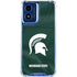 Michigan State University Green Jersey Moto G 5G (2024) Clear Case