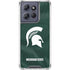 Michigan State University Green Jersey Moto G Stylus 5G (2025) Clear Case