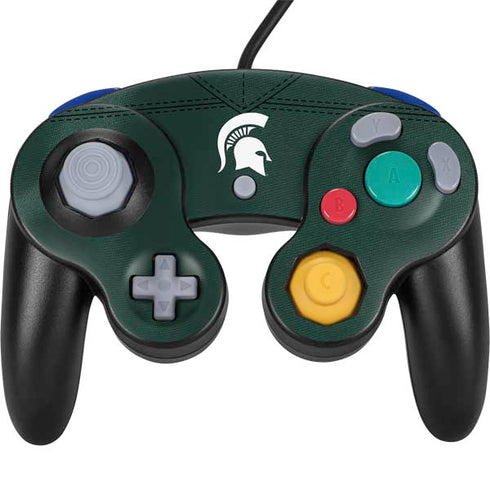 Michigan State University Green Jersey Nintendo Skins