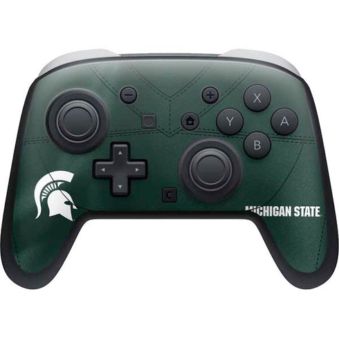 Michigan State University Green Jersey Nintendo Switch 2 (2025) Pro Controller Skin