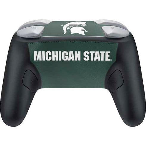 Michigan State University Green Jersey Nintendo Switch 2 (2025) Pro Controller Skin