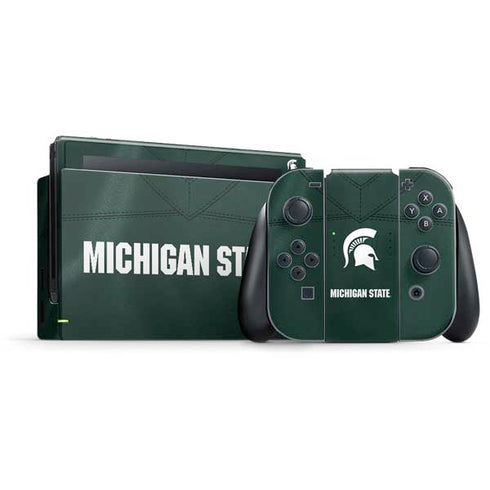 Michigan State University Green Jersey Nintendo Skins
