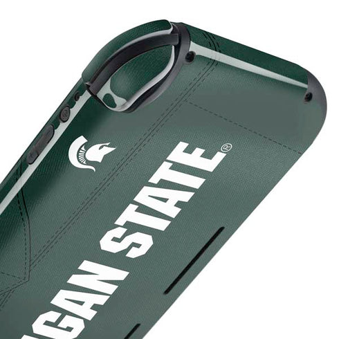 Michigan State University Green Jersey Nintendo Switch Lite Skin