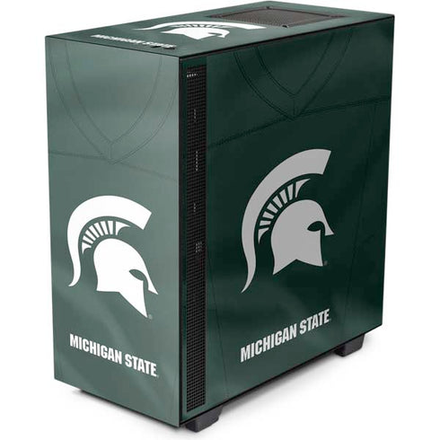 Michigan State University Green Jersey NZXT H510 Compact ATX Mid-Tower Case Skin