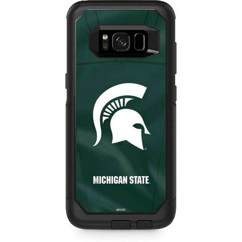 Michigan State University Green Jersey Otterbox Commuter Galaxy Skin