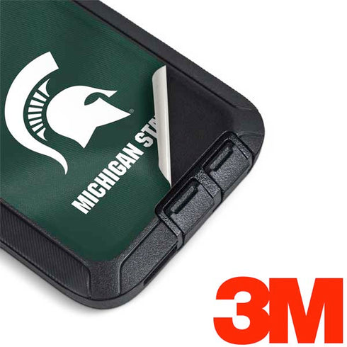 Michigan State University Green Jersey Otterbox Defender Galaxy Skin