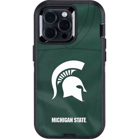 Michigan State University Green Jersey Otterbox Defender iPhone Skin