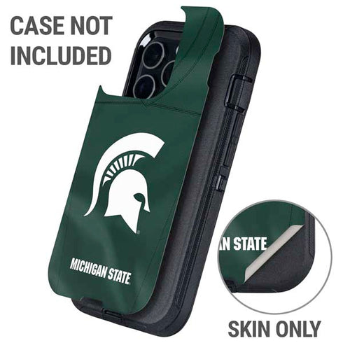 Michigan State University Green Jersey Otterbox Defender iPhone Skin