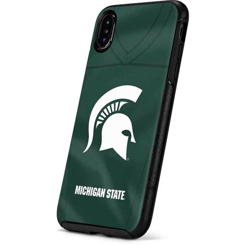 Michigan State University Green Jersey Otterbox Symmetry iPhone Skin