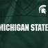 Michigan State University Green Jersey PlayStation 4 Gold Wireless Headset Skin