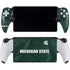 Michigan State University Green Jersey PlayStation Portal Remote Player Skin
