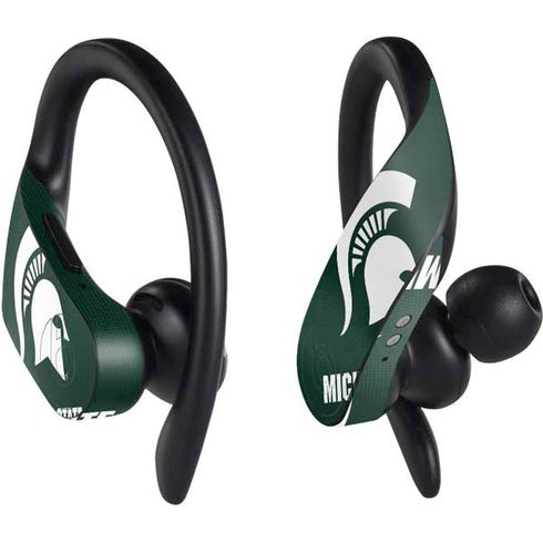 Michigan State University Green Jersey PowerBeats Pro Skin