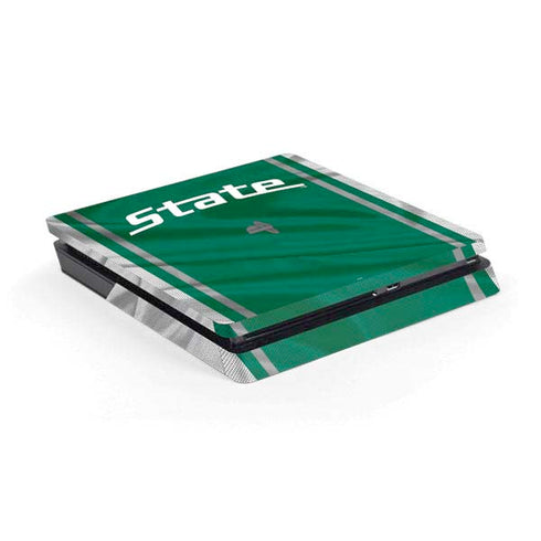 Michigan State University Jersey Grey PlayStation PS4 Skins