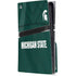 Michigan State University Green Jersey PS5 Pro Disk Console Skin