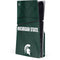 Michigan State University Green Jersey PS5 Slim Disk Console Skin