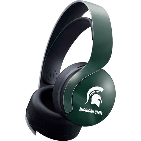 Michigan State University Green Jersey PULSE 3D Wireless Headset for PS5 Skin