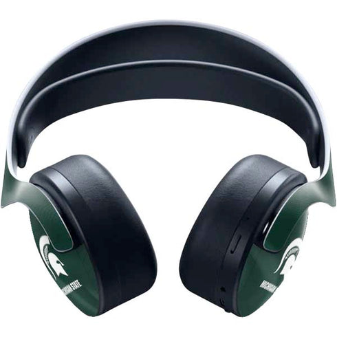 Michigan State University Green Jersey PULSE 3D Wireless Headset for PS5 Skin