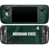 Michigan State University Green Jersey Steam Deck Handheld Gaming Computer Skin