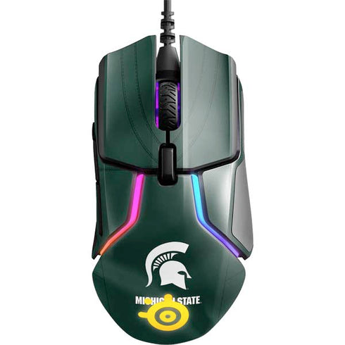 Michigan State University Green Jersey SteelSeries Rival 600 Gaming Mouse Skin