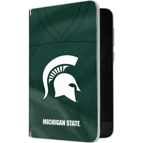 Michigan State University Green Jersey Surface Duo Skin