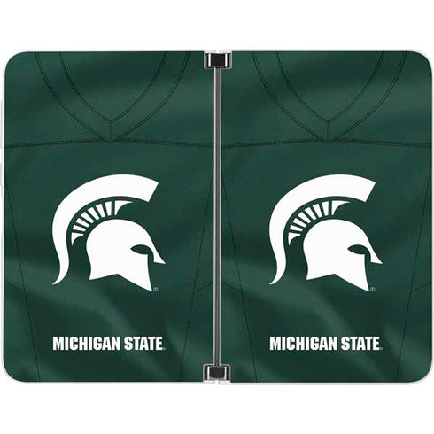 Michigan State University Green Jersey Surface Duo Skin