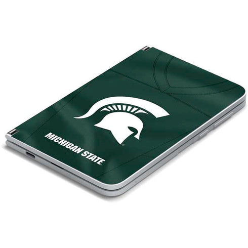Michigan State University Green Jersey Surface Duo Skin