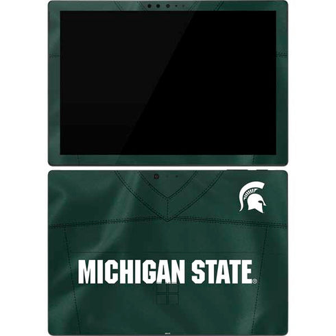 Michigan State University Green Jersey Surface Pro 7 Skin